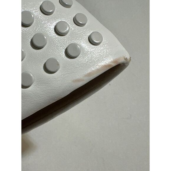 French Connection Womens Forever Studded White Pumps Size 8.5 - Picture 2 of 14